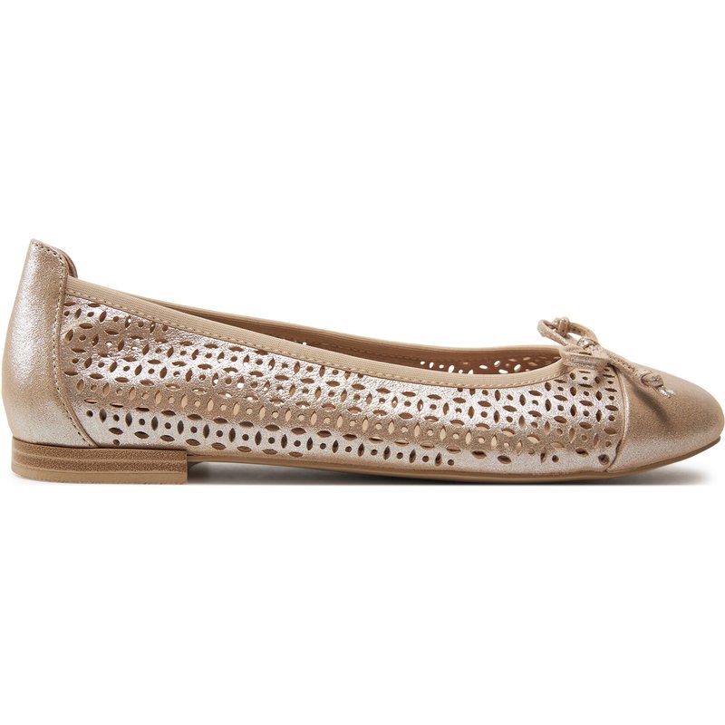 Ballerinas Caprice 9-22185-42 Goldfarben