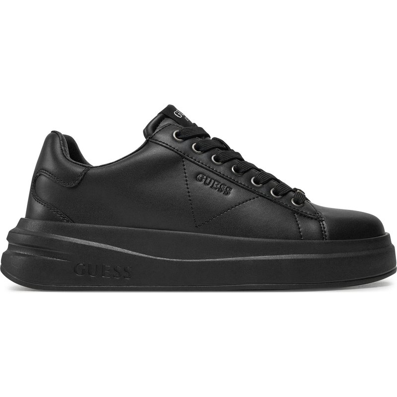 Sneakers Guess Elbina FLFELB LEA12 Schwarz