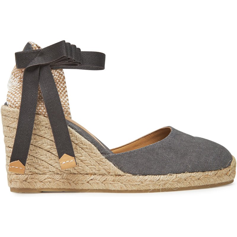 Espadrilles Castañer Carina/8/002 021642 Grau