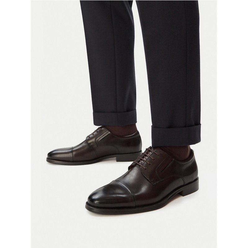 Halbschuhe GINO ROSSI EO-SEVERINO-01 Dunkelbraun