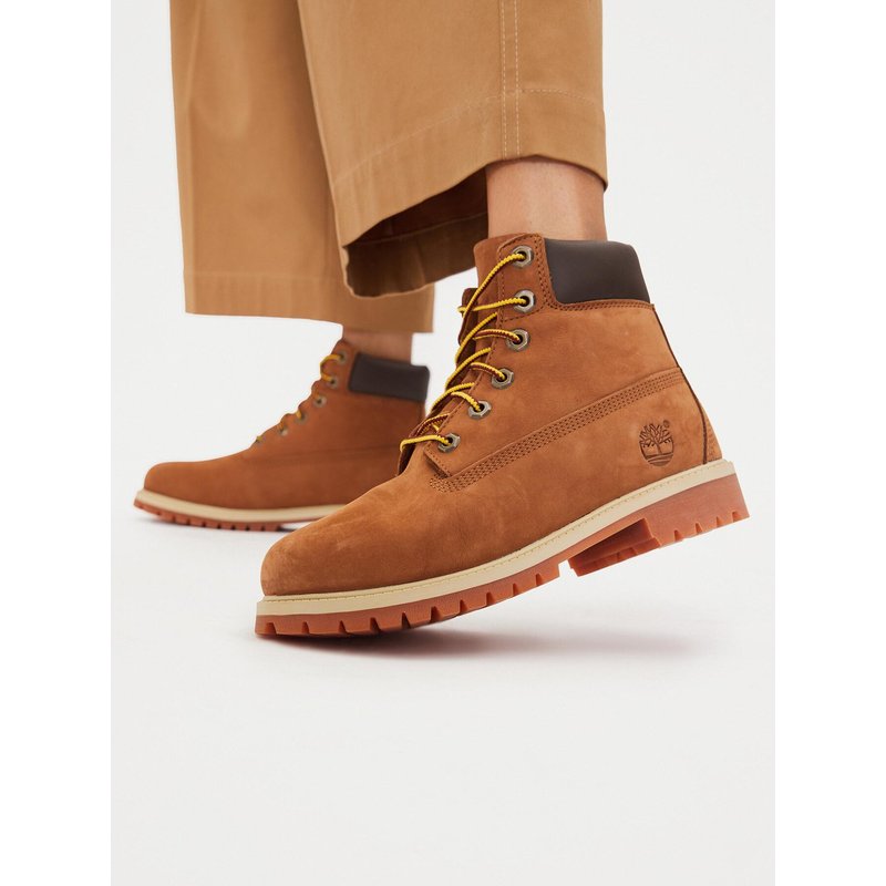 Schnürstiefeletten Timberland 6 In Prem 14949 Braun