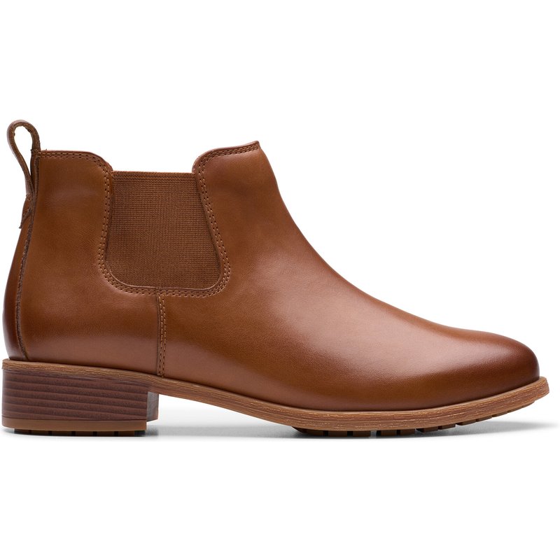 Klassische Stiefeletten Clarks Havisham Top 26178718 Braun