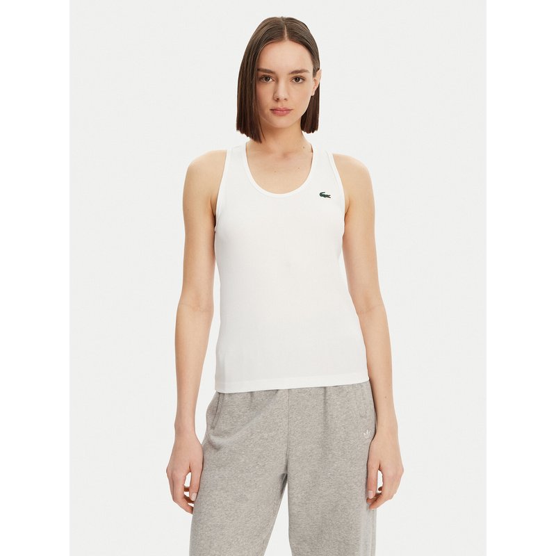 Lacoste Top TF4874 Weiß Slim Fit