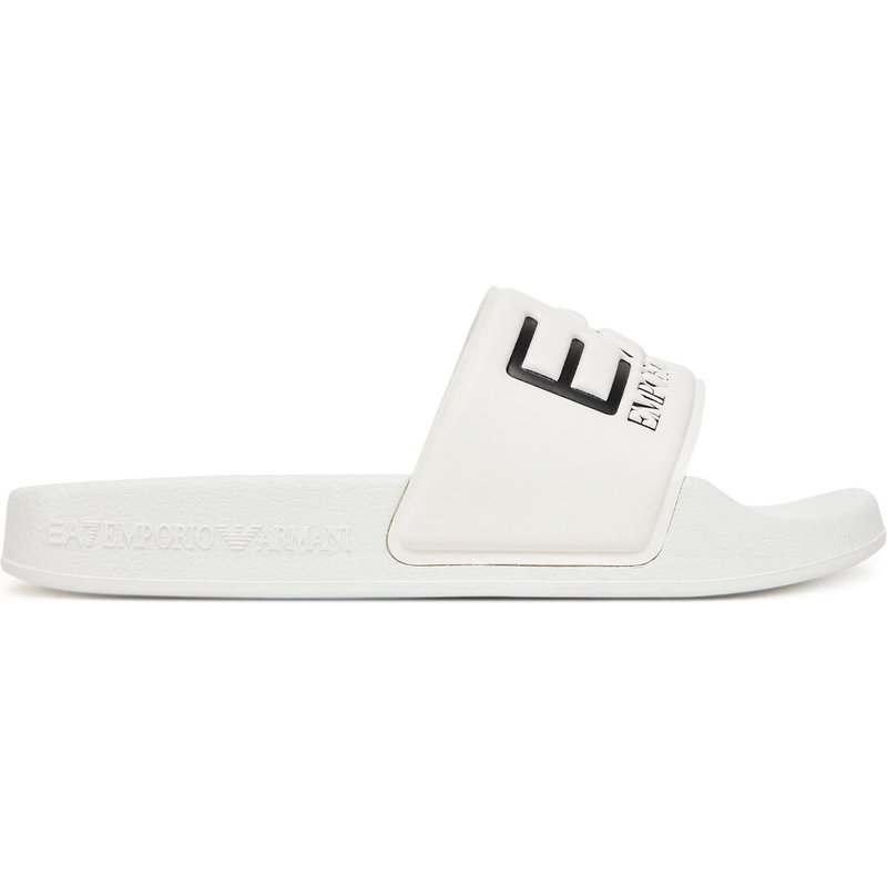 Pantoletten EA7 Emporio Armani 7Y000037 AF15118 U0001 Weiß