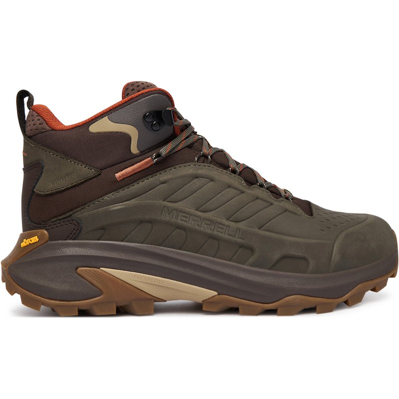 Trekkingschuhe Merrell Moab Speed 2 Leather MID Waterproof J037781 Grün