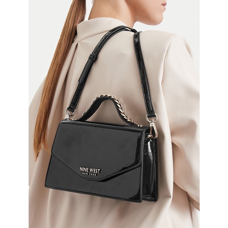 Handtasche Nine West CEO-LUSTED ROAD-LH22260 Schwarz