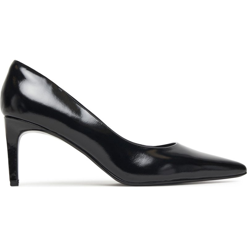 High Heels Calvin Klein Ess Stiletto 70 Shiny Lth HW0HW02828 Schwarz