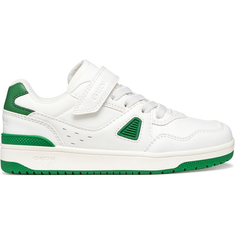 Sneakers Geox J Washiba Boy J65LQA 054FU C0547 S Weiß