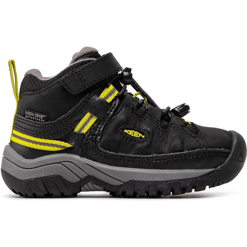 Trekkingschuhe Keen Targhee Mid Wp 1026297 Schwarz