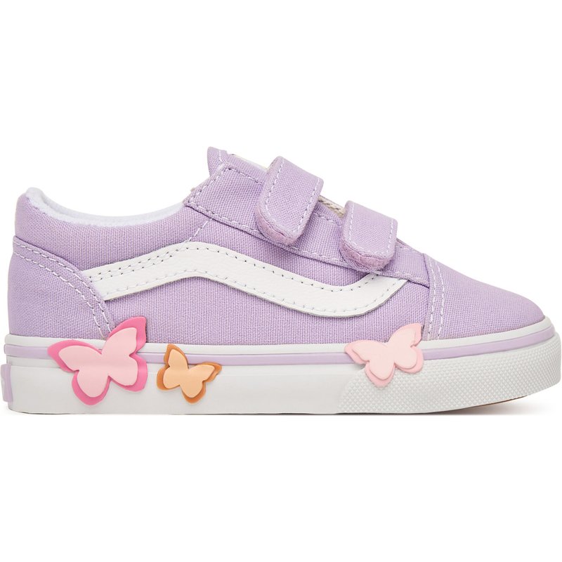 Sneakers aus Stoff Vans Old Skool V Butterfly VN000EFHFSF1 Violett