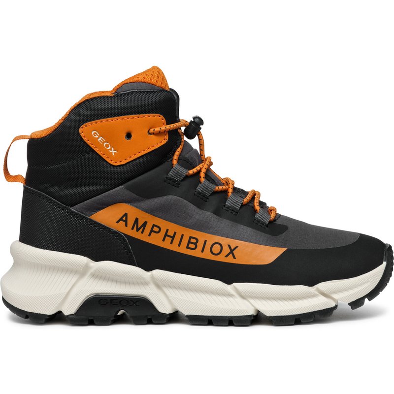 Schnürschuhe Geox J Flexyper Plus Boy J46LCA 0FU50 C9291 M Grau