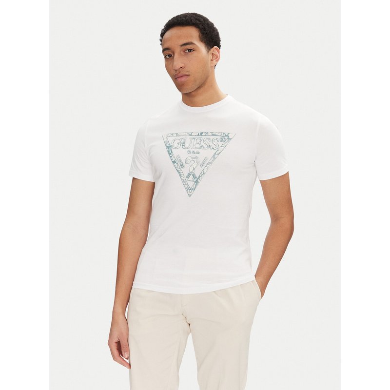 Guess T-Shirt M5GI06 I3Z14 Weiß Regular Fit