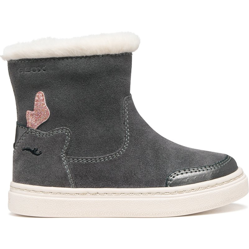 Stiefel Geox B Nashik Girl B663HA 022NF C9002 S Dunkelgrau