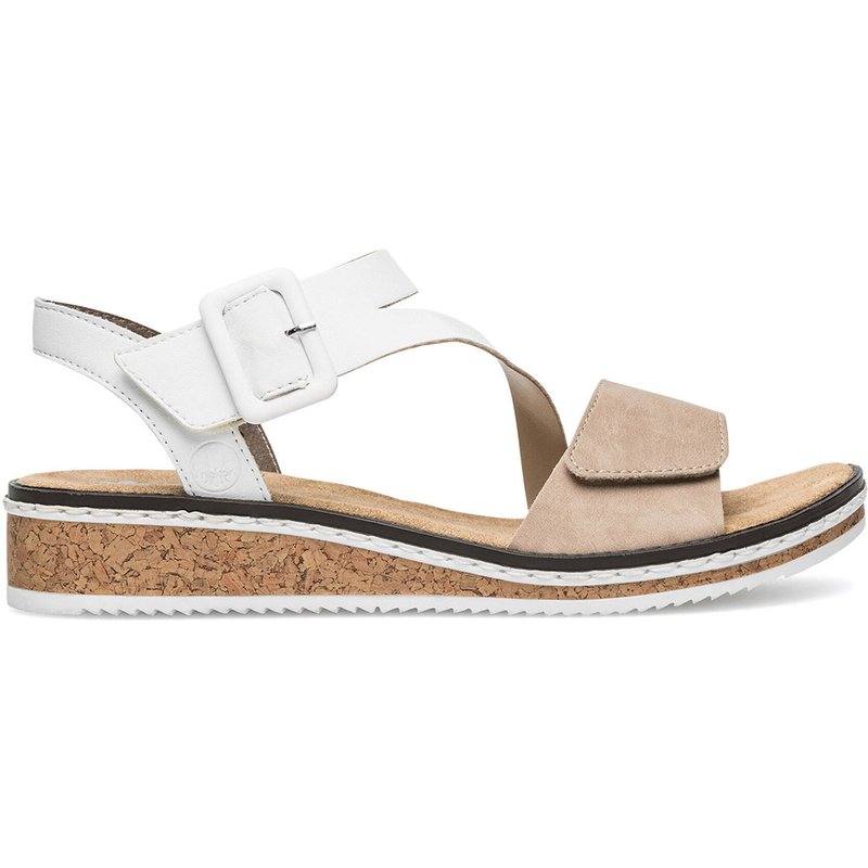 Sandalen Rieker V3660-60 Beige