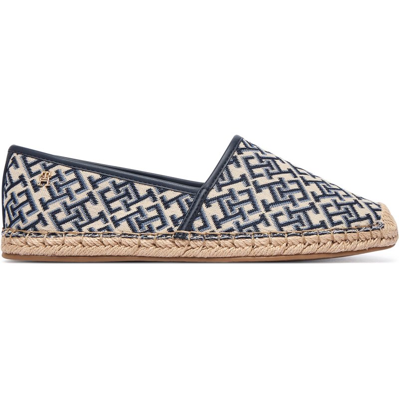 Espadrilles Tommy Hilfiger Th Monogram Jacquard FW0FW09501 Braun