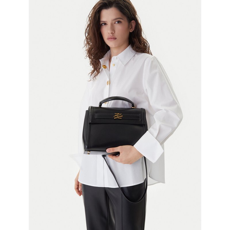 Handtasche KARL LAGERFELD A4W30099 Schwarz