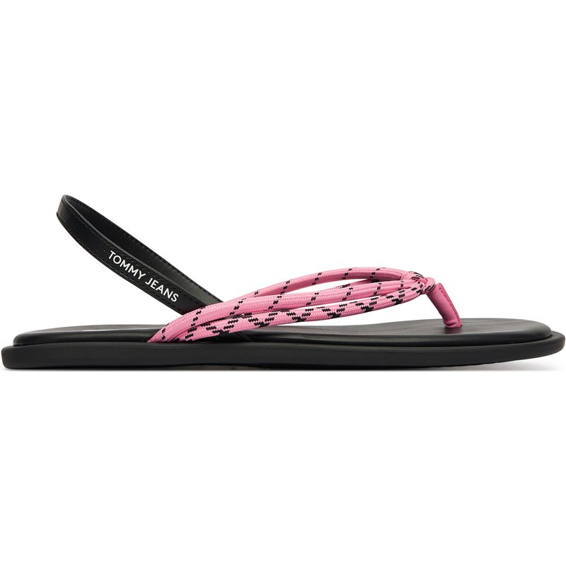 Sandalen Tommy Jeans Tjw Casual Rope Sandal EN0EN02951 Rosa