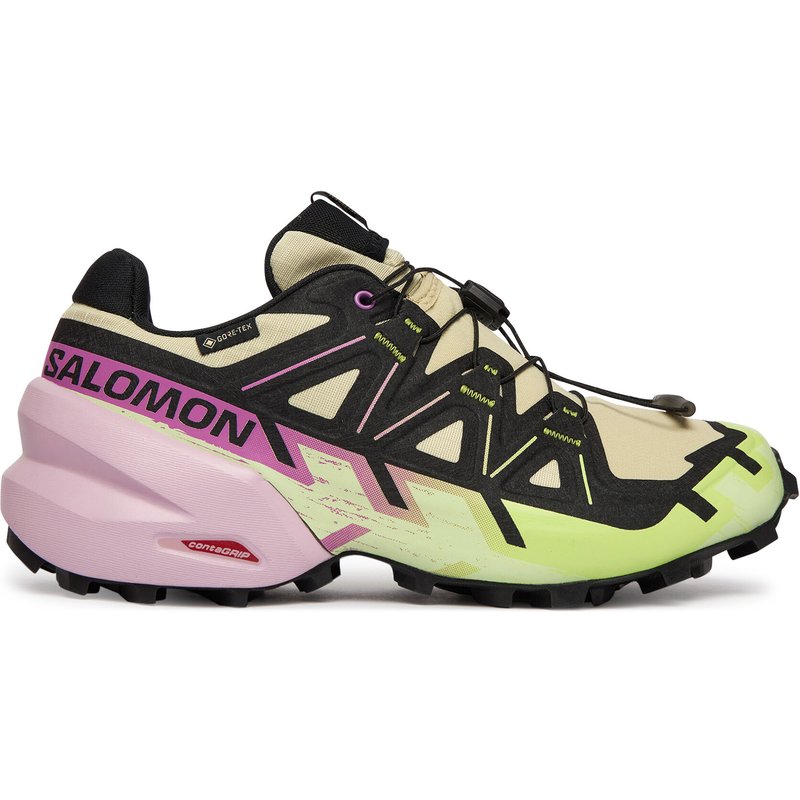 Laufschuhe Salomon Speedcross 6 Gore-Tex L47985700 Gelb