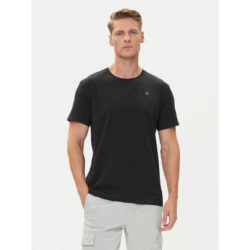 G-Star Raw T-Shirt Base-S D16411-336-6484 Schwarz Regular Fit