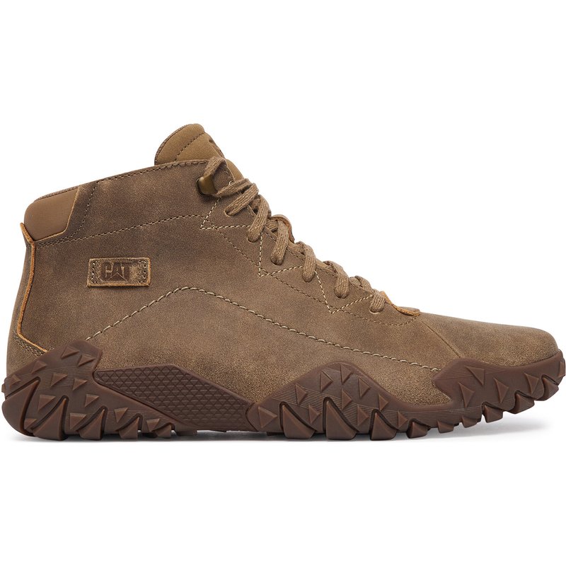 Schnürschuhe CAT Footwear Gridlock HI P726758 Dunkelbeige