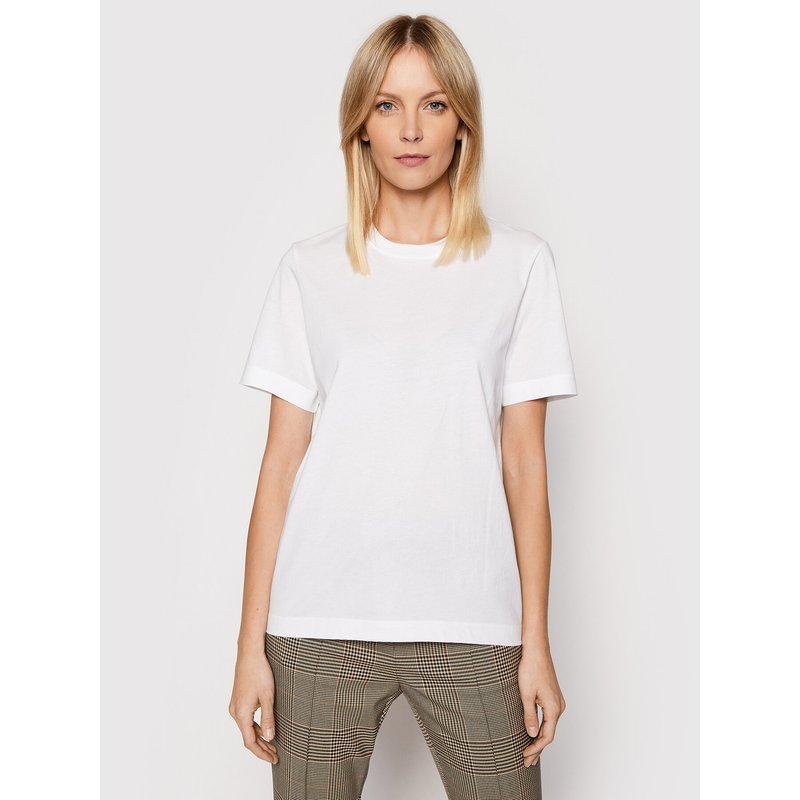 BOSS T-Shirt 50457259 Weiß Relaxed Fit
