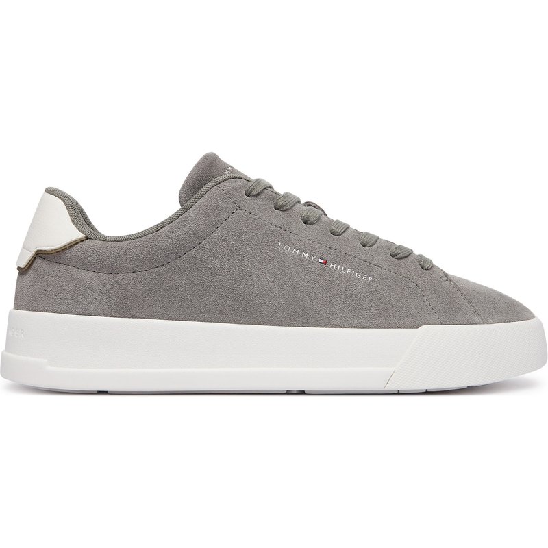 Sneakers Tommy Hilfiger Th Court Core Suede FM0FM05716 Grau