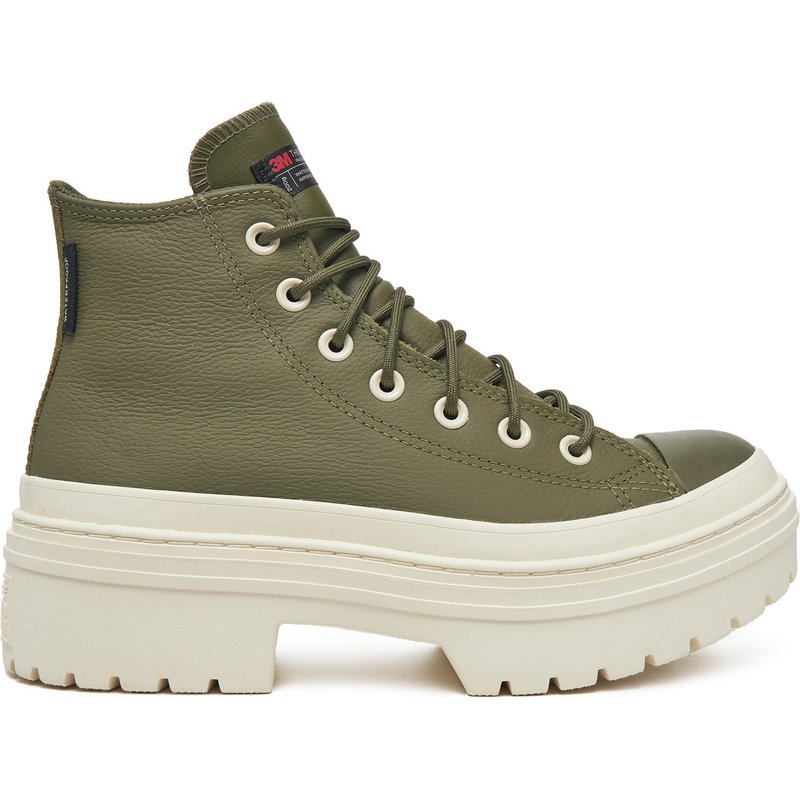 Sneakers aus Stoff Converse Chuck Taylor All Star Lugged Heel Platform Waterproof A11163C 306 Grün