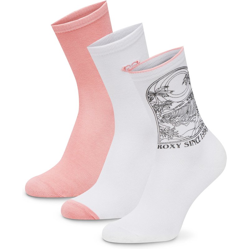 Lange Socken Roxy AS_ROXY_05W_SS25 (3-PACK) Rosa