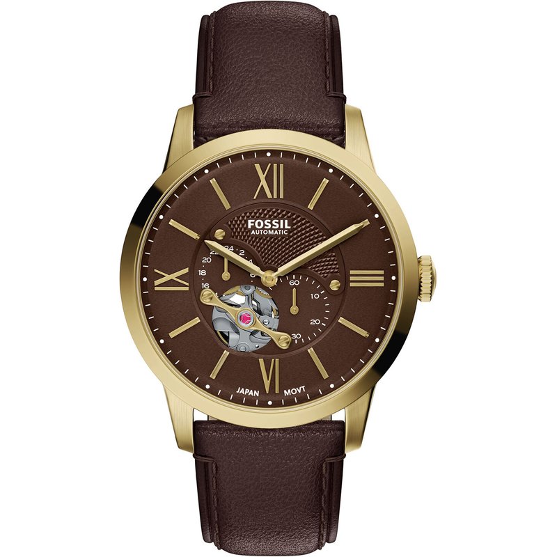 Uhr Fossil Townsman Automatic ME3286 Goldfarben