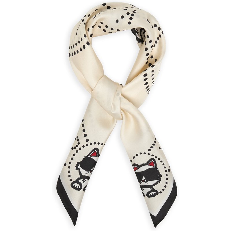 Halstuch KARL LAGERFELD B2W33069 Hellbeige