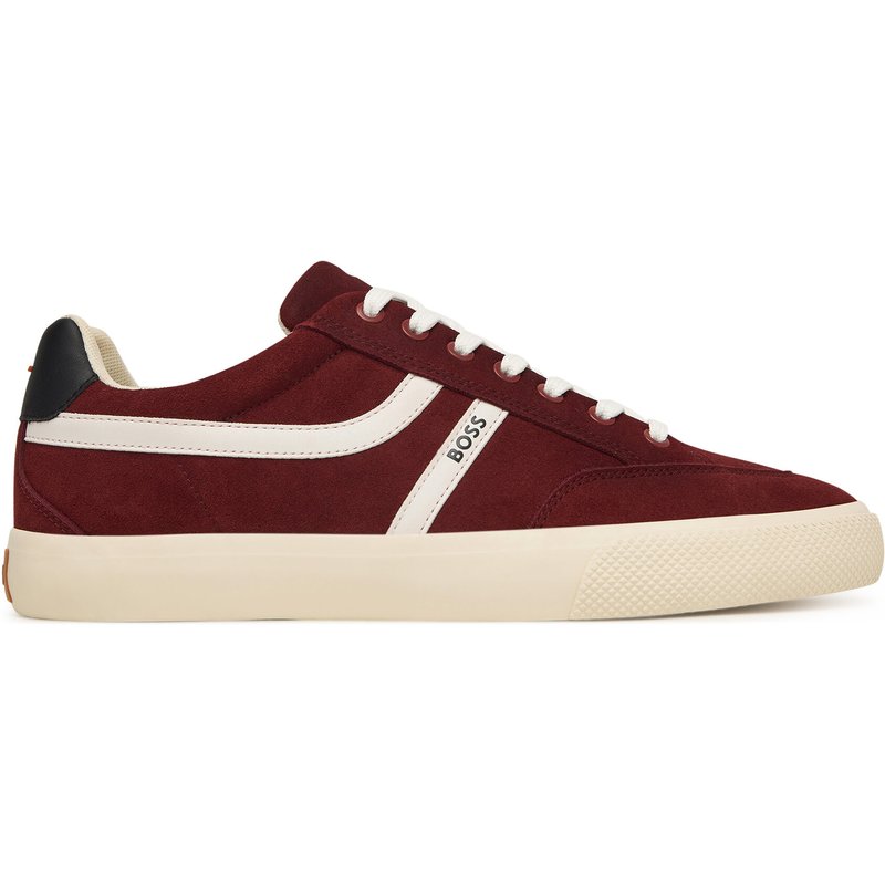 Sneakers aus Stoff BOSS Aiden 50568469 Dunkelrot