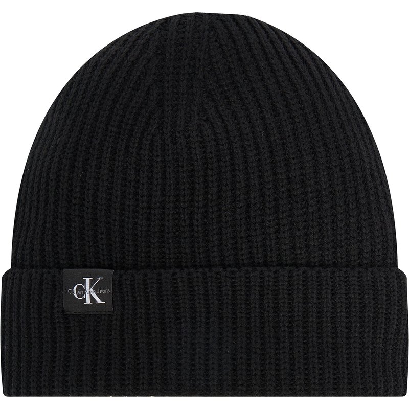 Mütze Calvin Klein Jeans Monogram IU0IU00440 Schwarz
