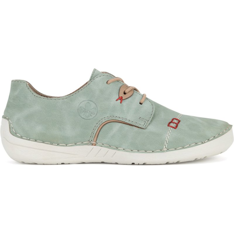 Halbschuhe Rieker 52528-52 Grün