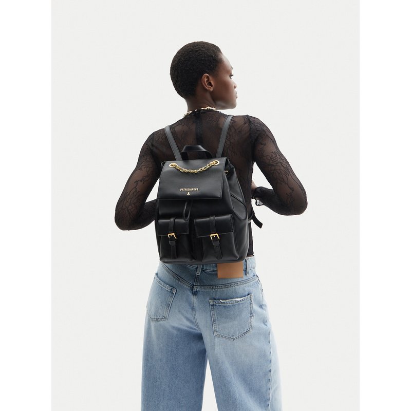 Rucksack Patrizia Pepe 2B0137/L113 Schwarz