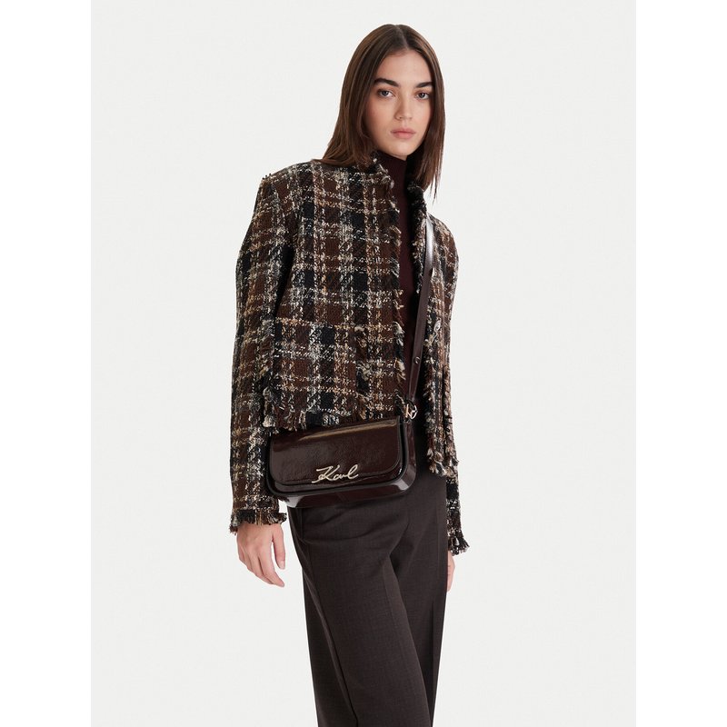 Handtasche KARL LAGERFELD A4W30041 Braun