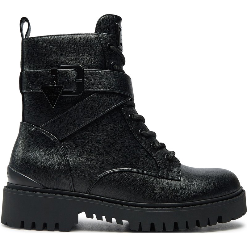 Schnürstiefeletten Guess Olsy FLFOLS ELE10 Schwarz
