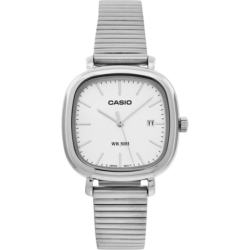 Uhr Casio LTP-B166D-7AVEF Silberfarben