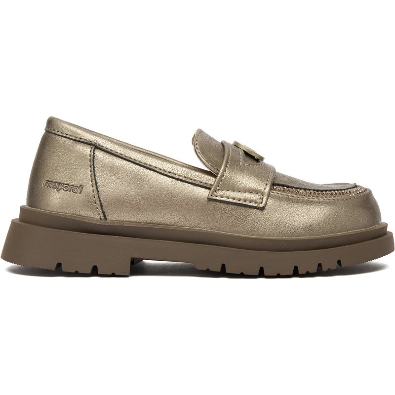 Halbschuhe Mayoral 44558 Goldfarben