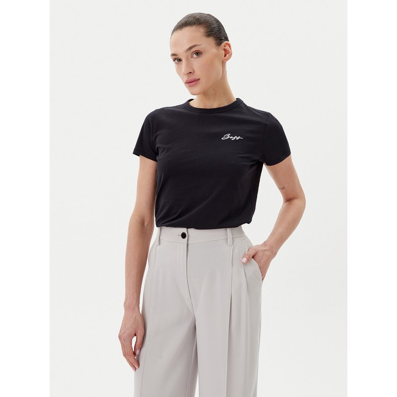 BOSS T-Shirt C_Elogo_20 50541343 Schwarz Slim Fit