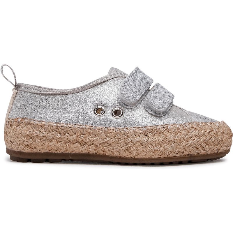 Espadrilles EMU Australia Millner Metallic K12506 Silberfarben