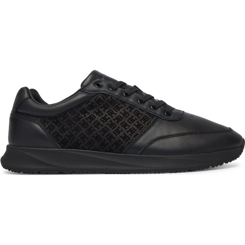 Sneakers Tommy Hilfiger Elevated Th Mono Mix Runner FM0FM06015 Schwarz