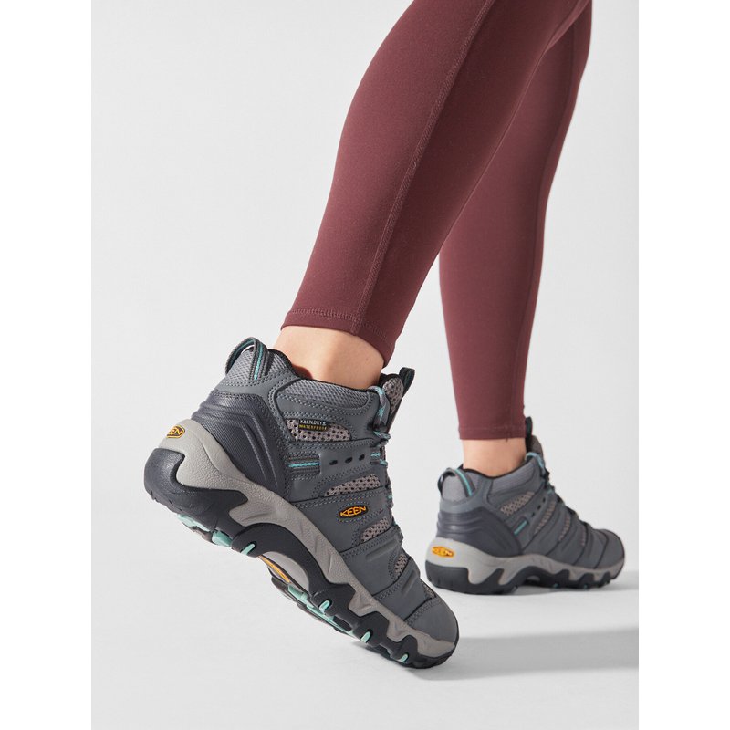 Trekkingschuhe Keen Koven Mid Wp 1020212 Grau