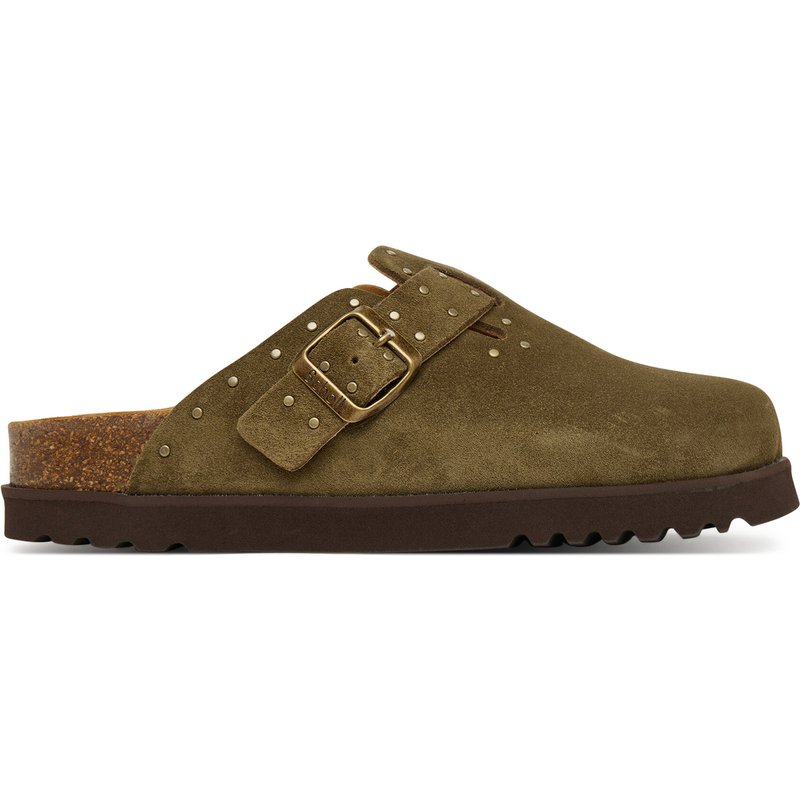 Pantoletten Scholl Beatriz Clog F00715 Khakifarben