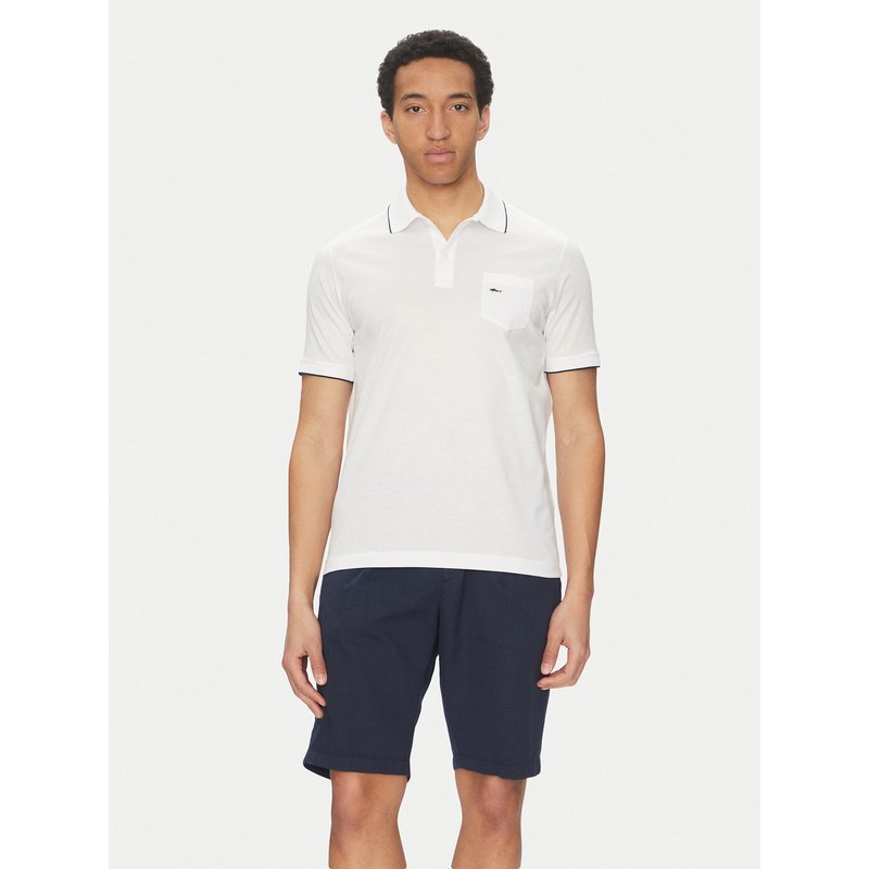 Paul&Shark Poloshirt 25411209 Weiß Regular Fit