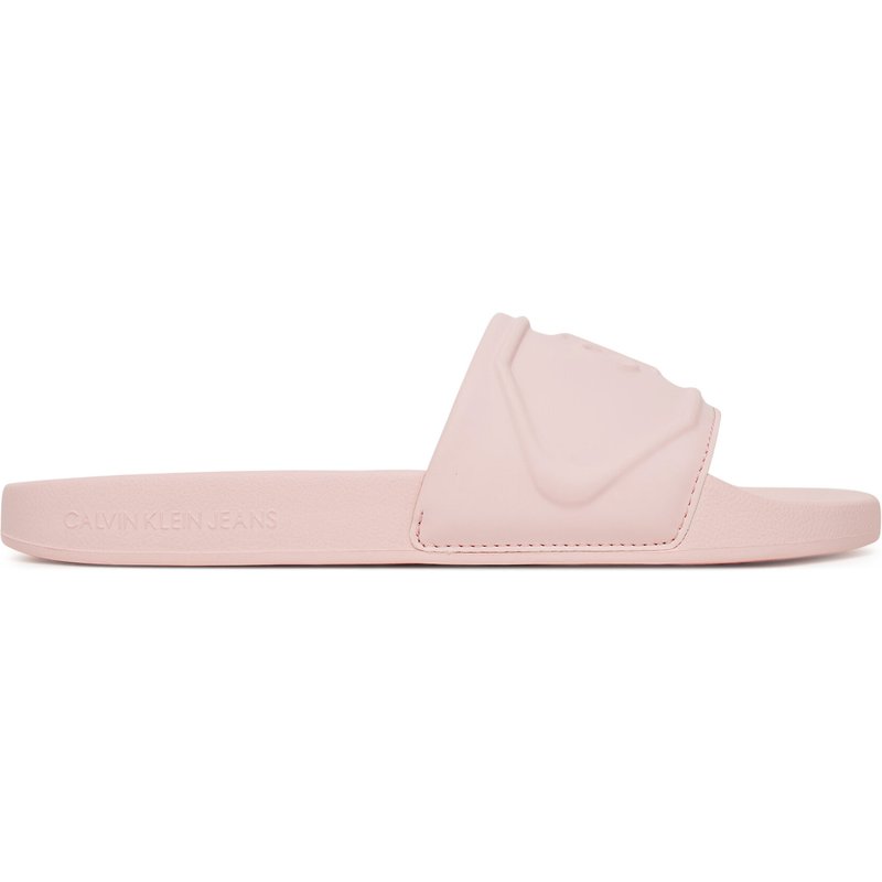 Pantoletten Calvin Klein Jeans Slide Pu Hf Mg YW0YW01879 Rosa