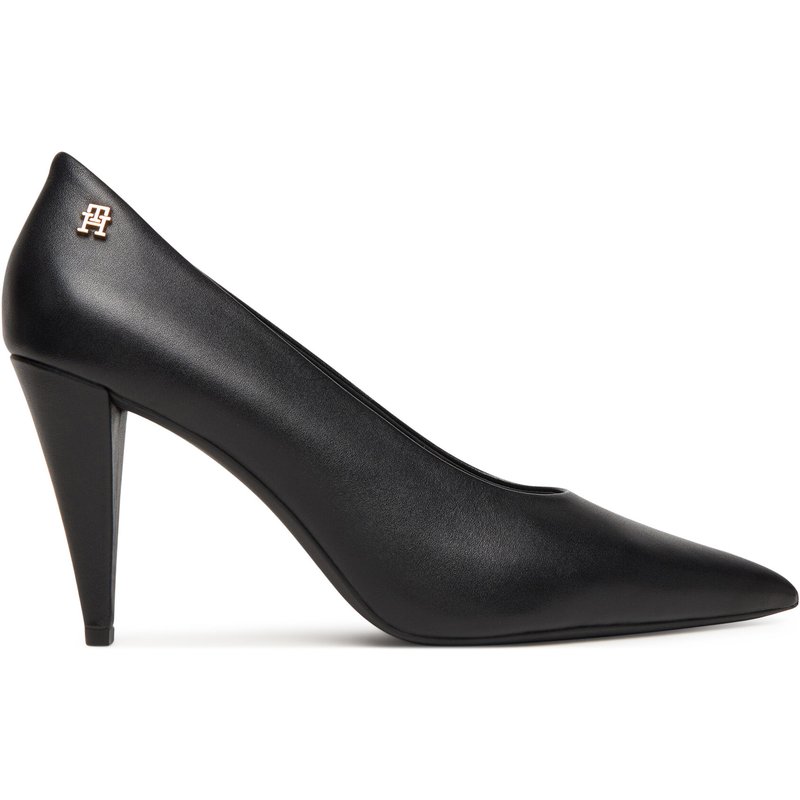 Pumps Tommy Hilfiger Th Smooth Leather Pump FW0FW08960 Schwarz