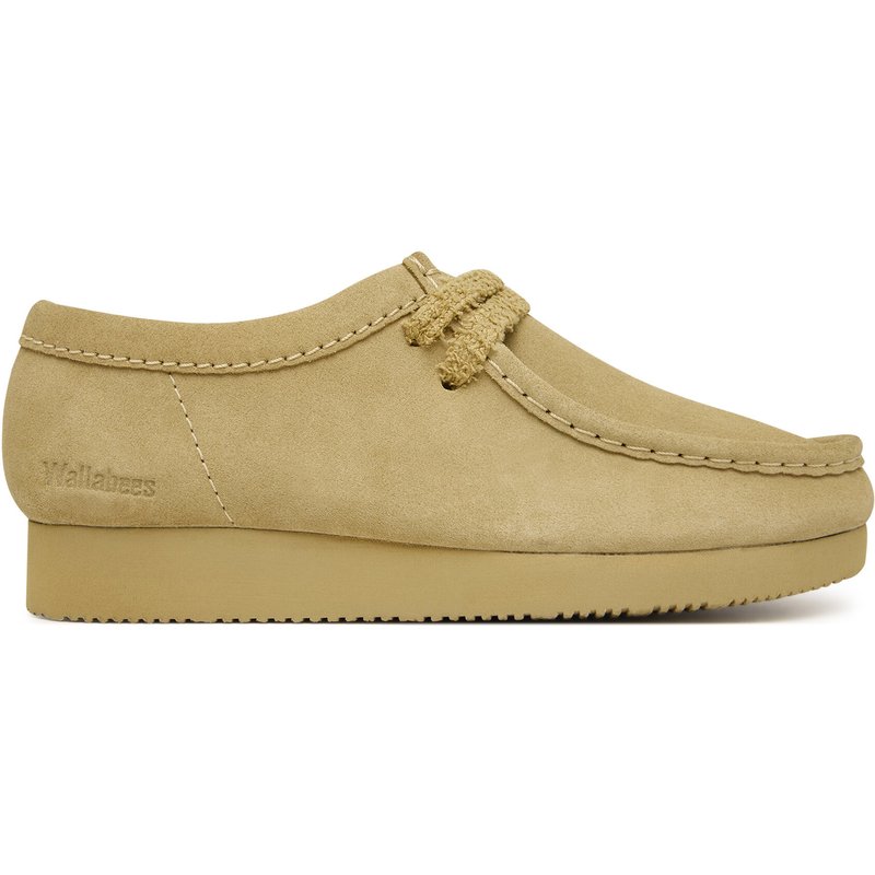 Halbschuhe Clarks Wallabee Lite. 26328082 Beige