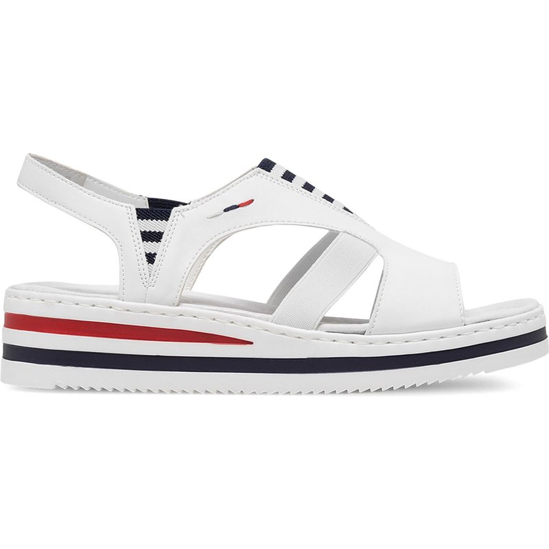 Sandalen Rieker V02Y5-80 Weiß