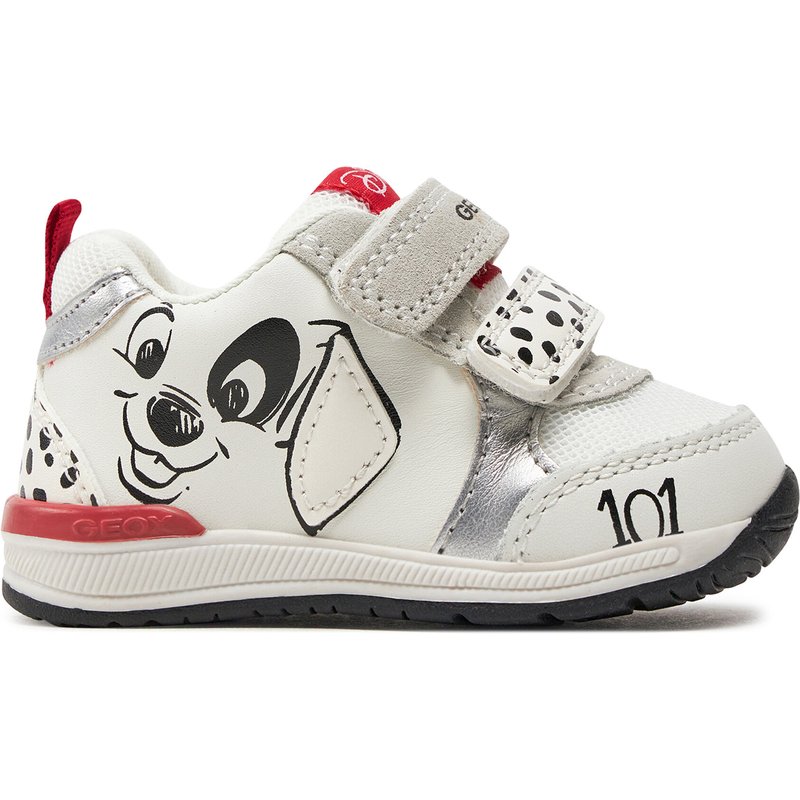 Sneakers Geox B Rishon Girl B450LB 085NF C0050 Weiß