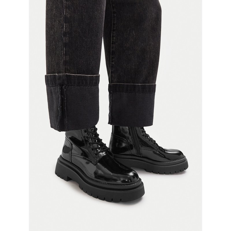 Schnürschuhe JENNY CEO-R25AW09054 Schwarz